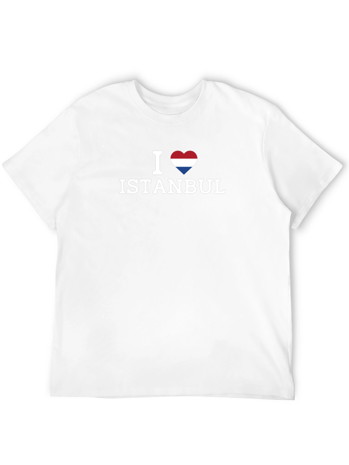 I Heart Istanbul T-Shirt - Black Short Sleeve