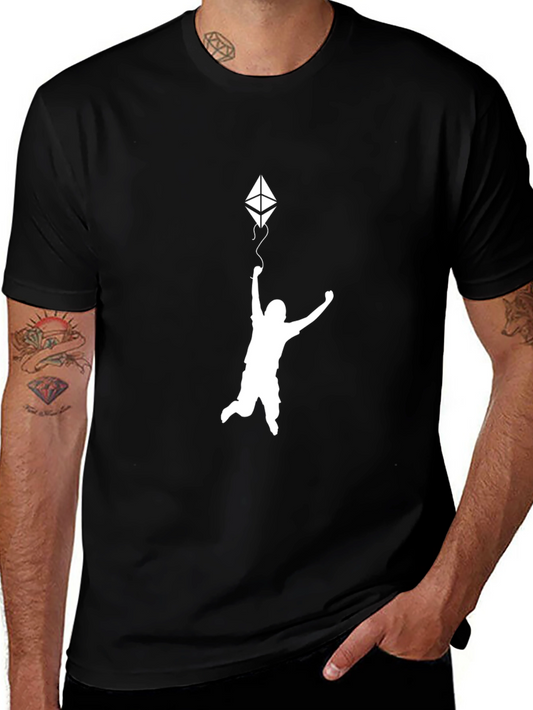 Ethereum Kite Black T-Shirt