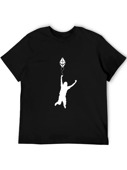 Ethereum Kite Black T-Shirt