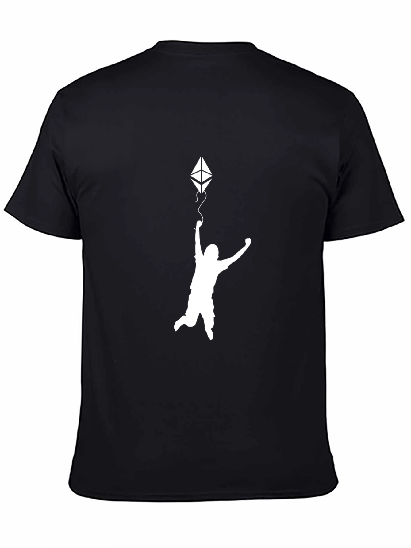 Ethereum Kite Black T-Shirt