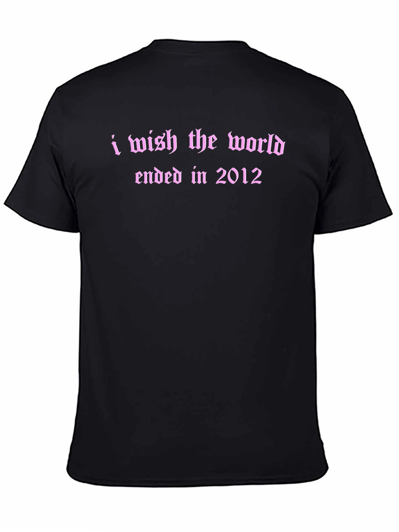 I Wish The World Ended T-Shirt