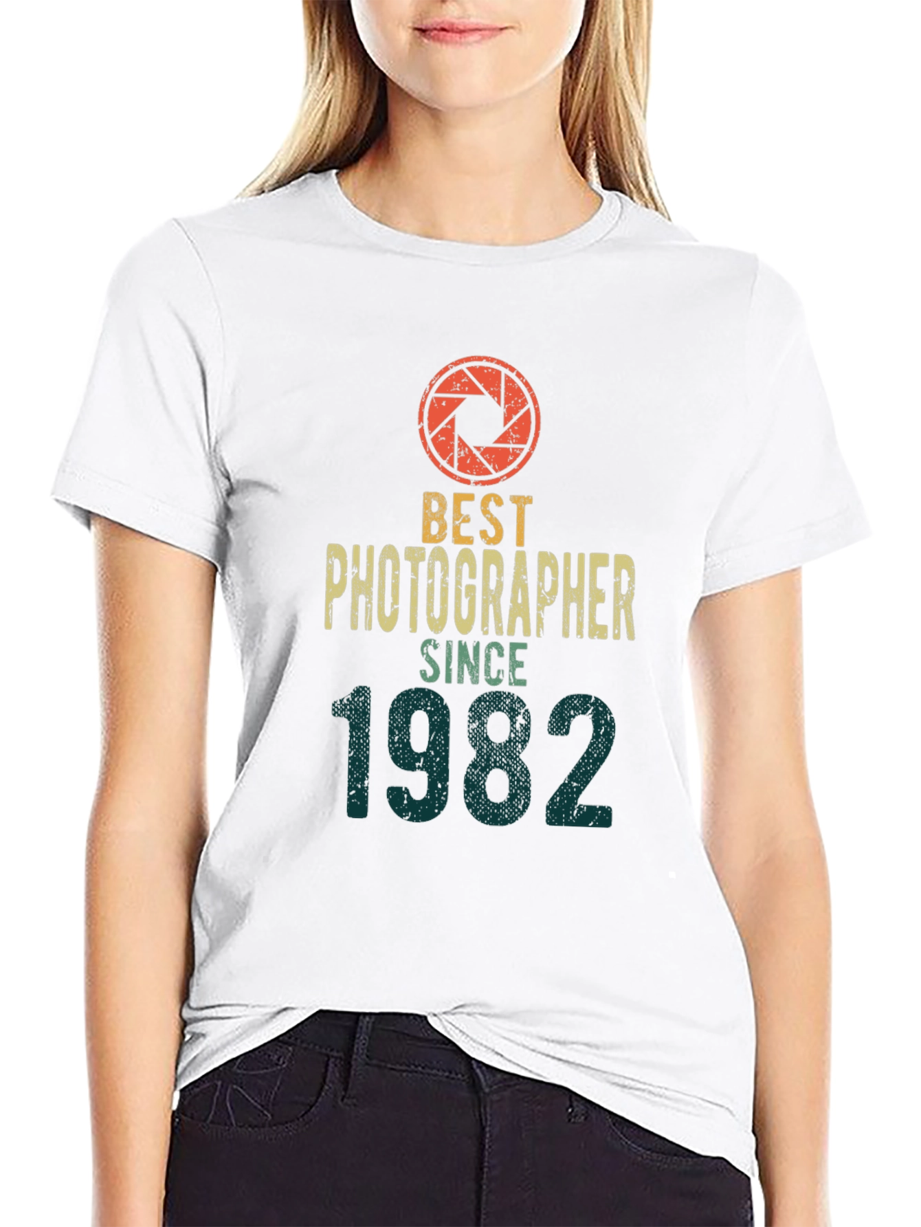 Best Photographer Since 1982 Black T-Shirt