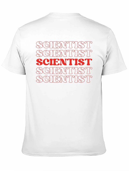 Scientist Graphic Tee - Bold Retro Design Premium Comfort