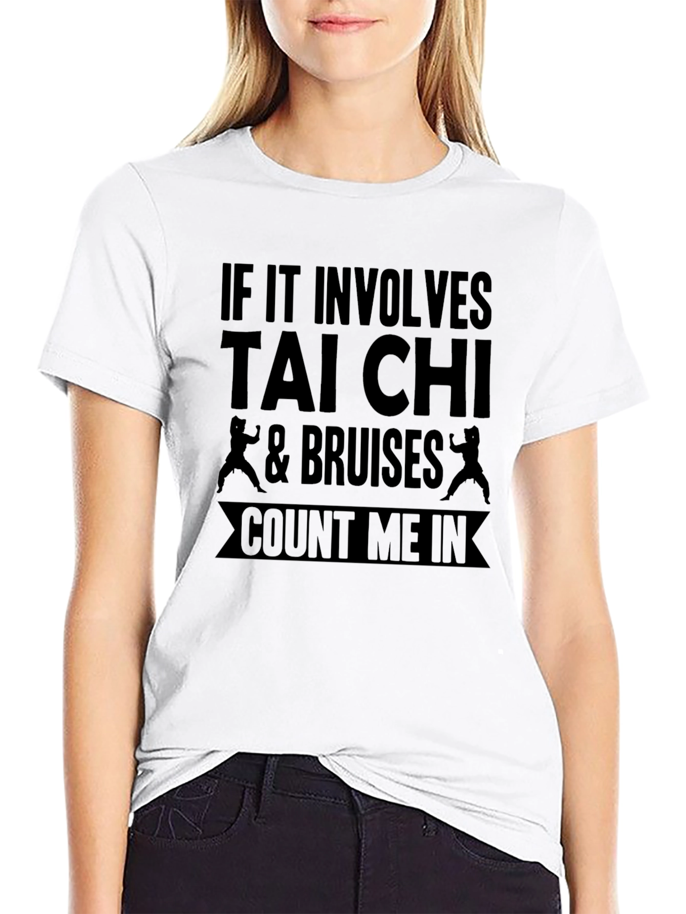 Tai Chi & Bruises Funny T-Shirt