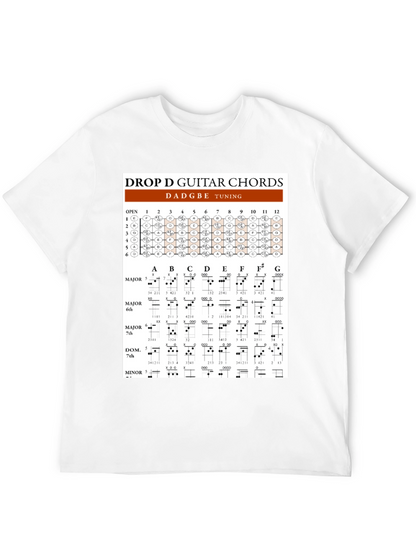 Drop D Guitar Chords T-Shirt