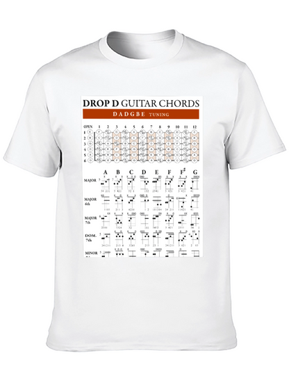 Drop D Guitar Chords T-Shirt
