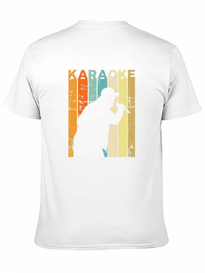 Karaoke Singer Retro T-Shirt
