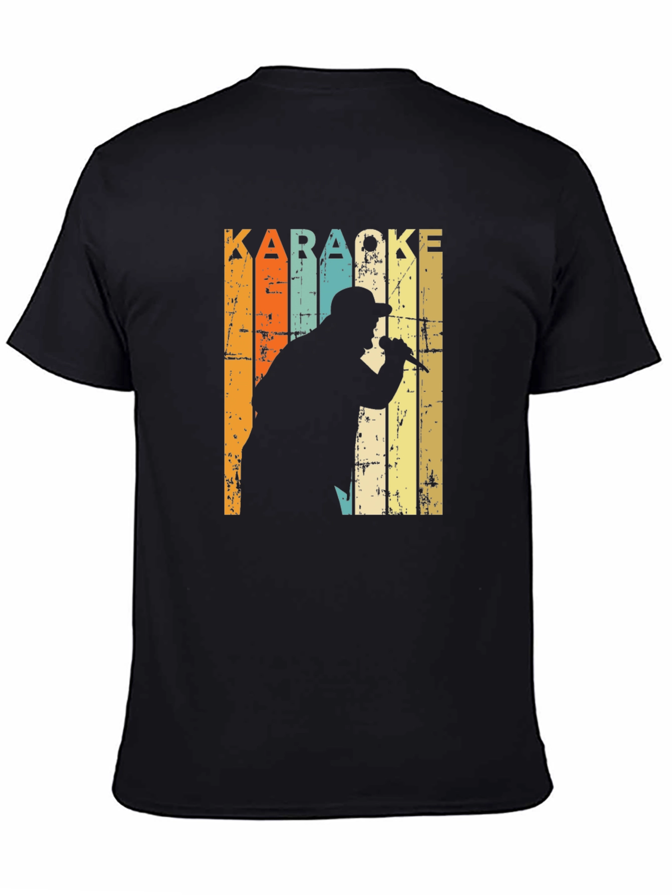 Karaoke Singer Retro T-Shirt