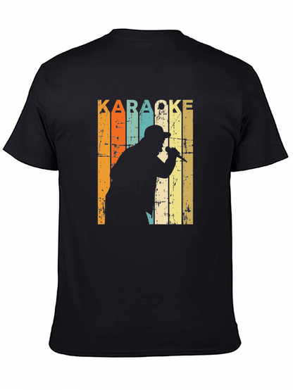 Karaoke Singer Retro T-Shirt