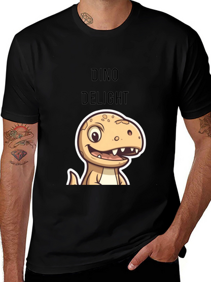 Dino Delight Cartoon T-Shirt