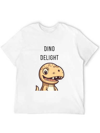 Dino Delight Cartoon T-Shirt