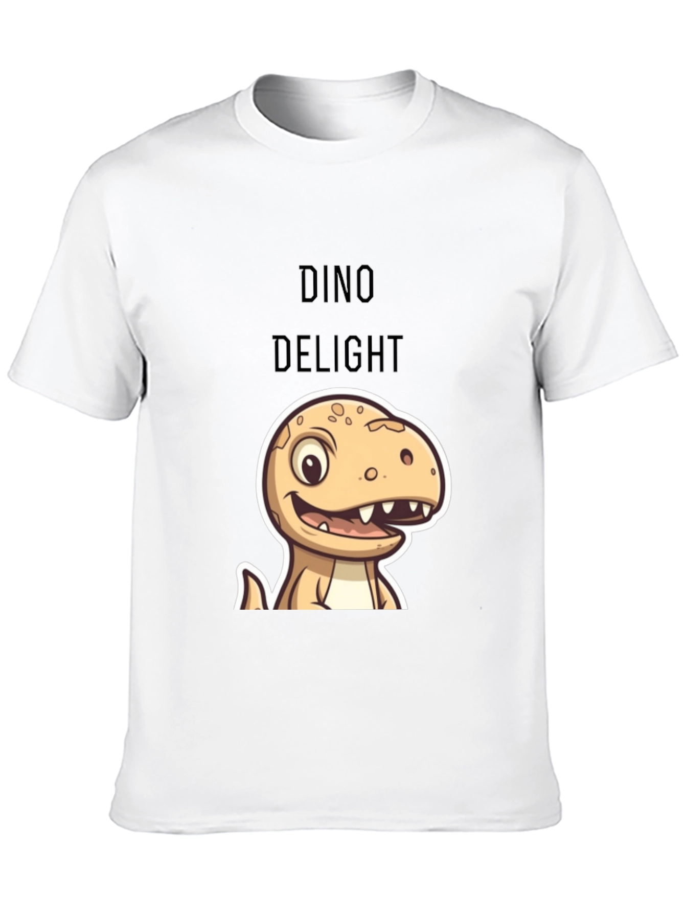 Dino Delight Cartoon T-Shirt