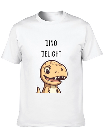 Dino Delight Cartoon T-Shirt