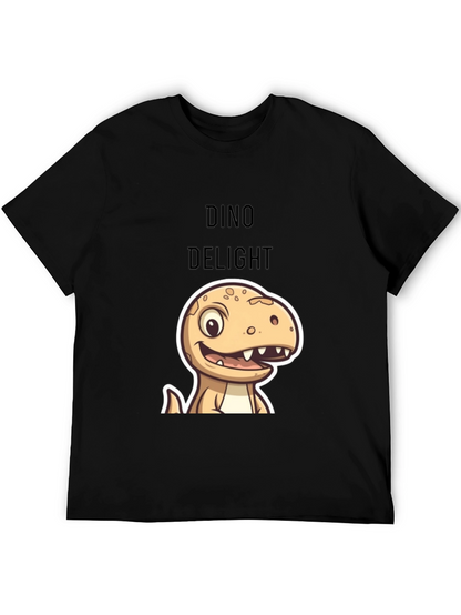 Dino Delight Cartoon T-Shirt