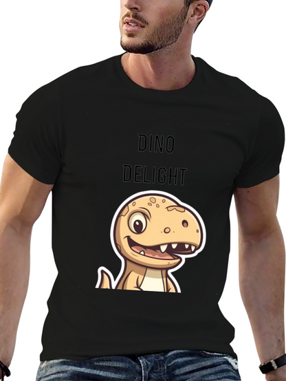 Dino Delight Cartoon T-Shirt