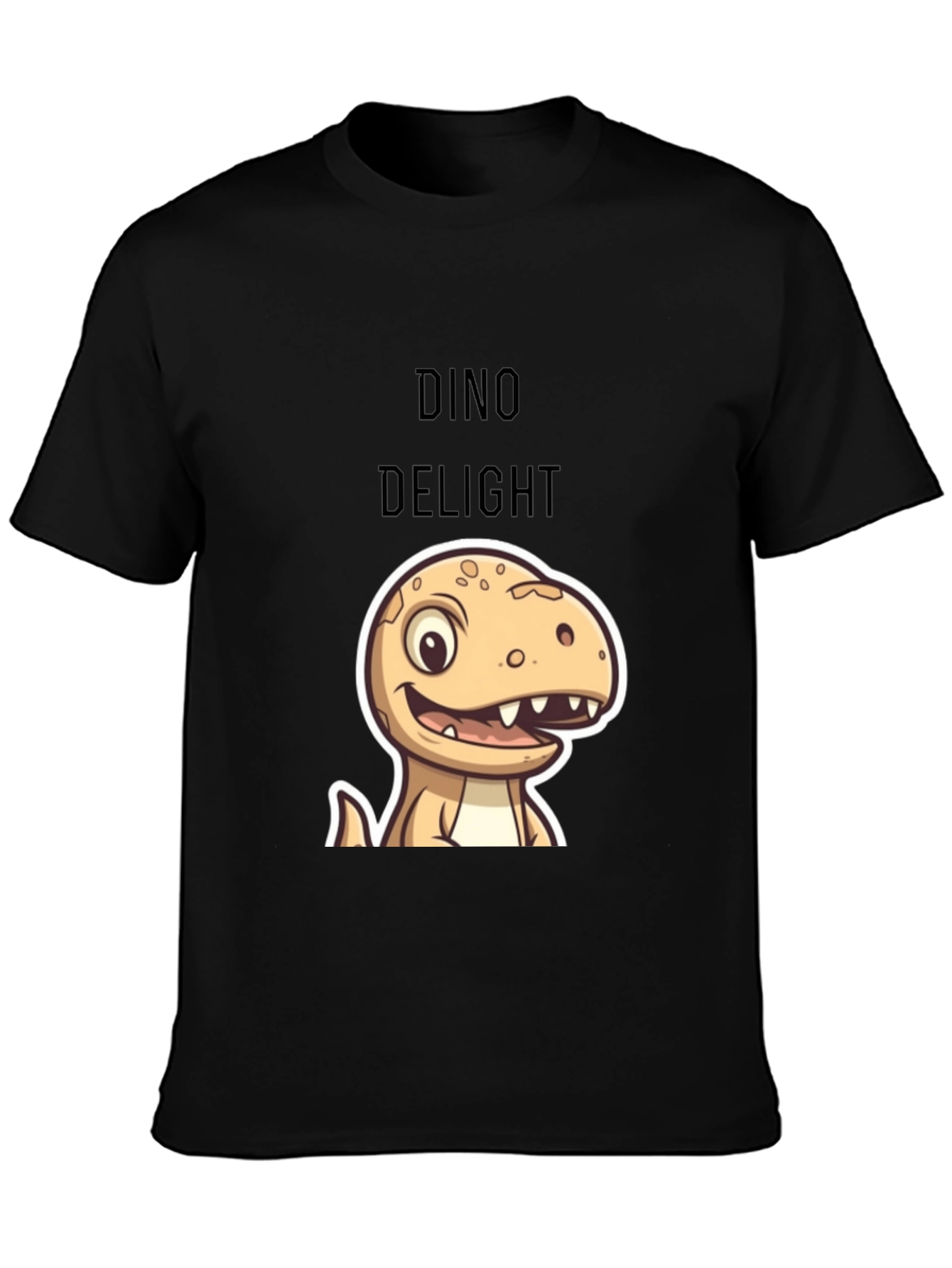 Dino Delight Cartoon T-Shirt