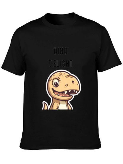 Dino Delight Cartoon T-Shirt