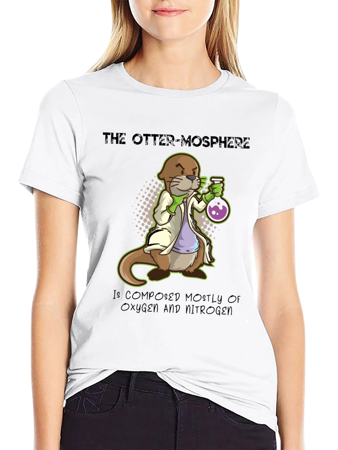 Otter-Mosphere Science T-Shirt