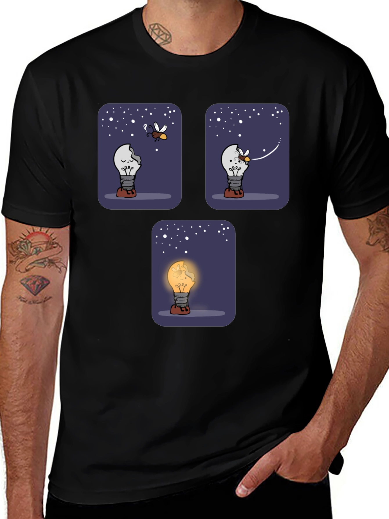 Funny Lightbulb T-Shirt