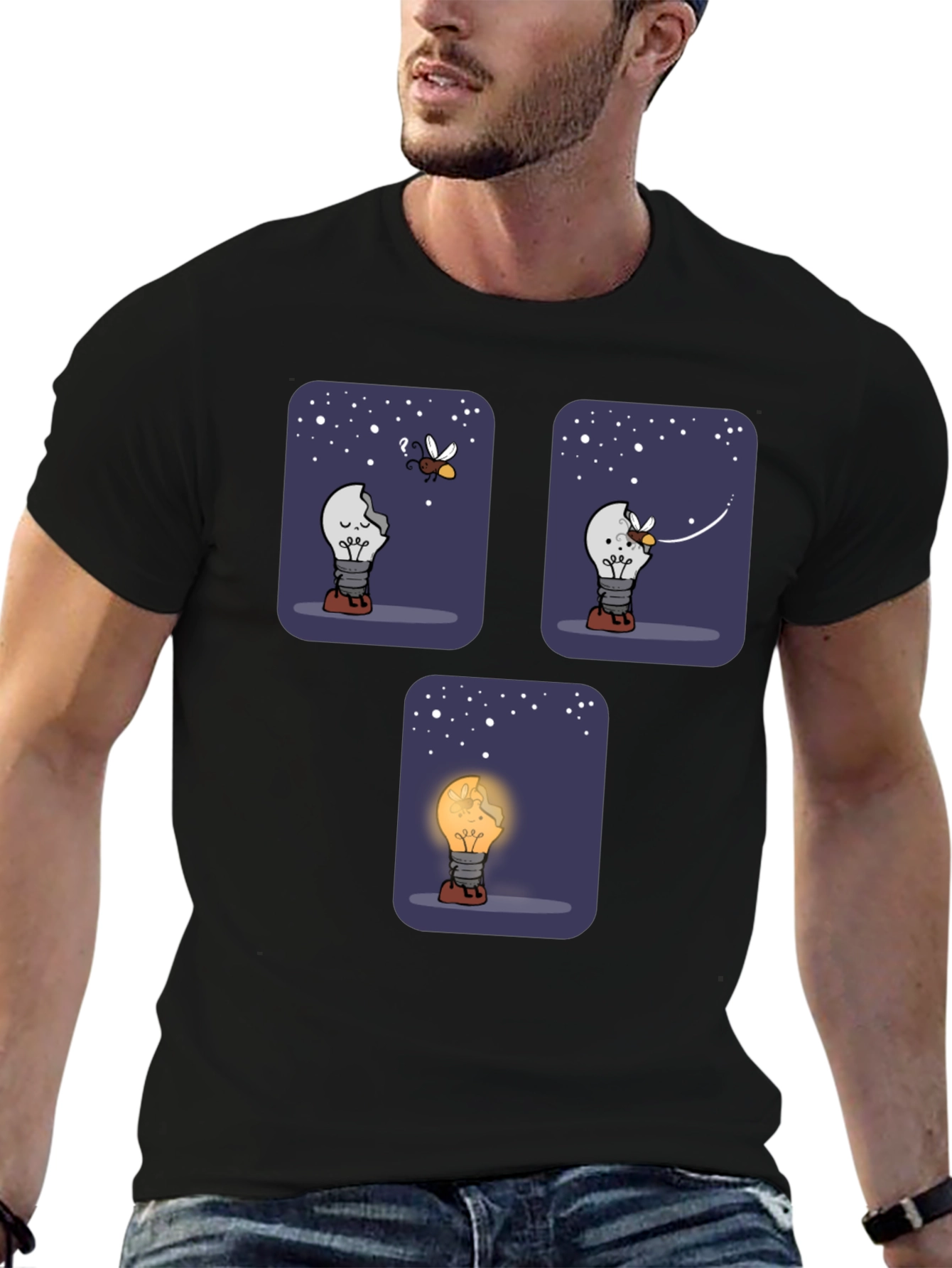 Funny Lightbulb T-Shirt