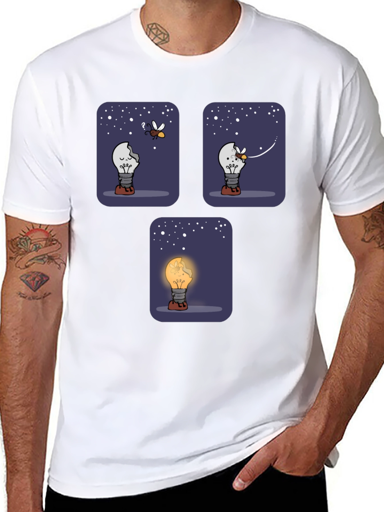 Funny Lightbulb T-Shirt
