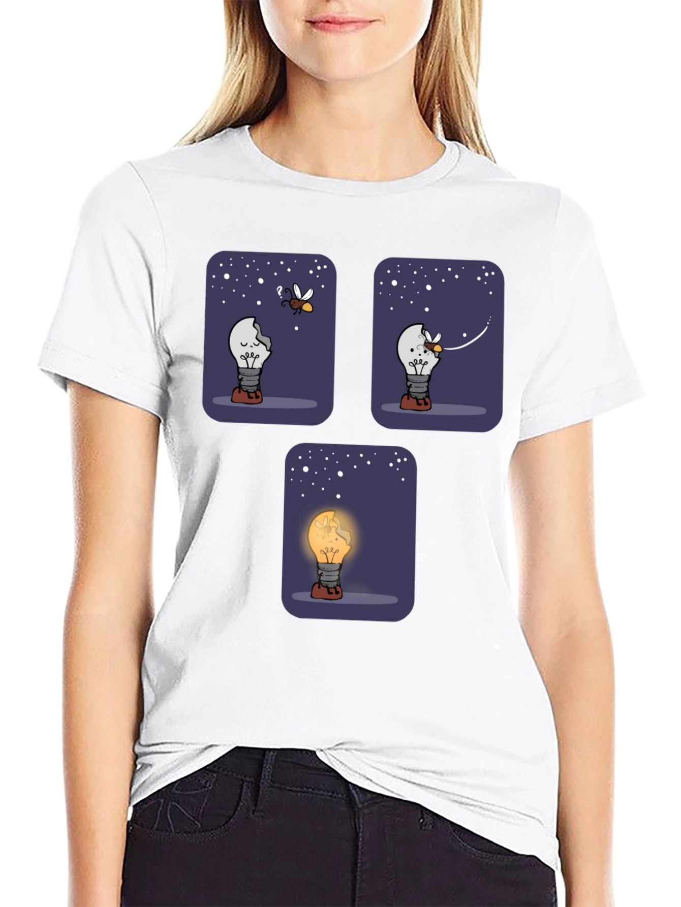 Funny Lightbulb T-Shirt
