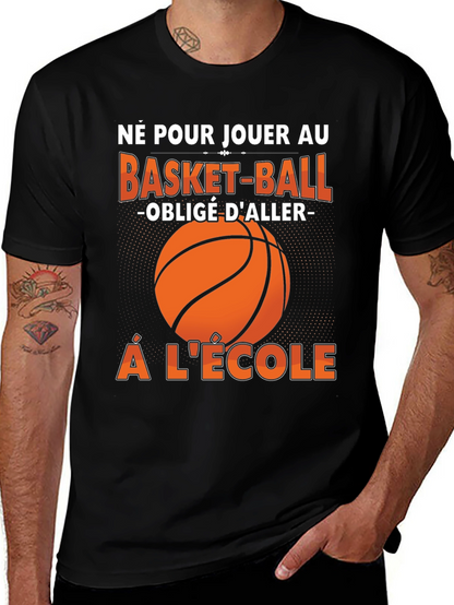 Basketball School T-Shirt - French Quote