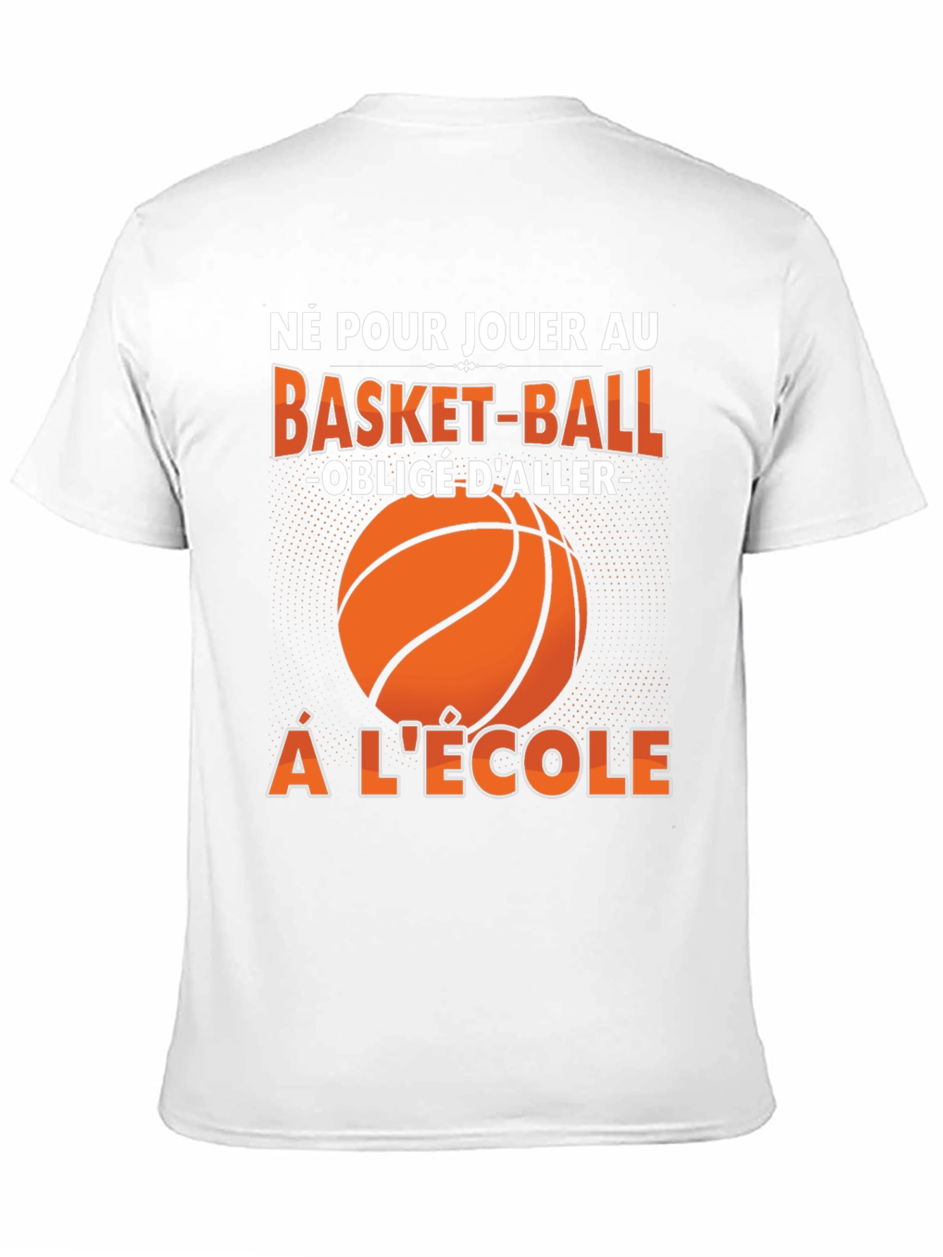 Basketball School T-Shirt - French Quote
