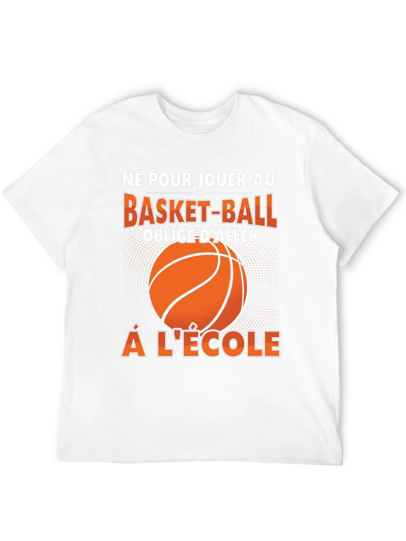 Basketball School T-Shirt - French Quote