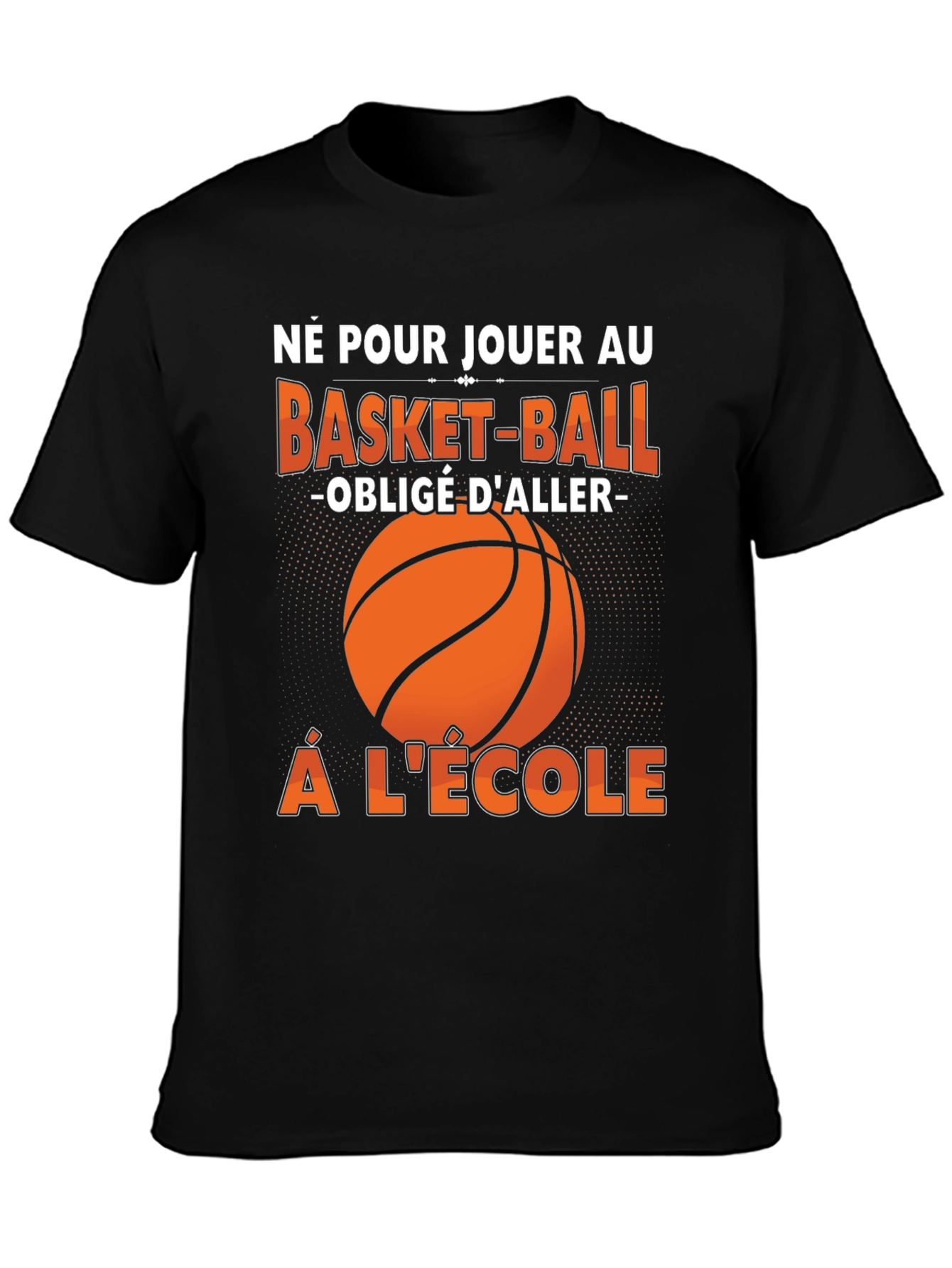 Basketball School T-Shirt - French Quote