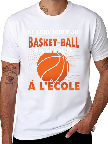 Basketball School T-Shirt - French Quote