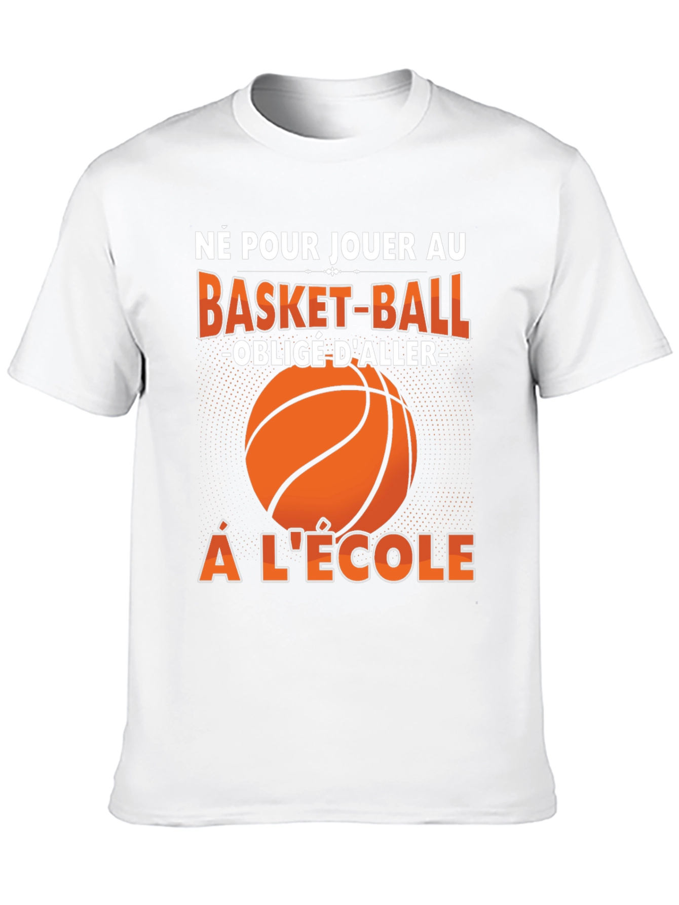 Basketball School T-Shirt - French Quote