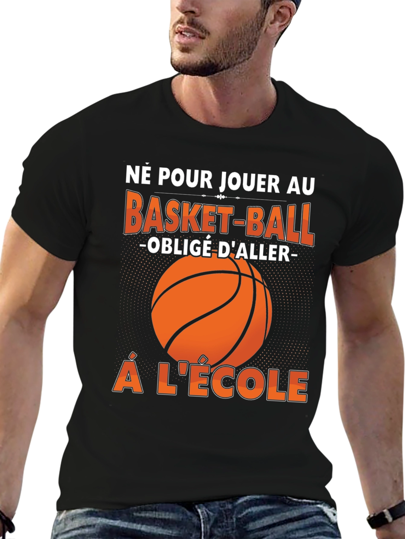 Basketball School T-Shirt - French Quote
