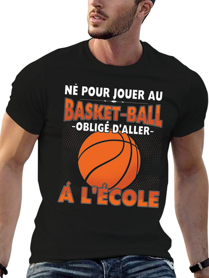 Basketball School T-Shirt - French Quote