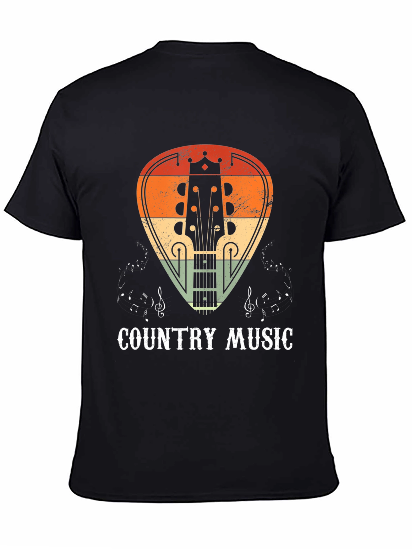 Country Music Guitar T-Shirt