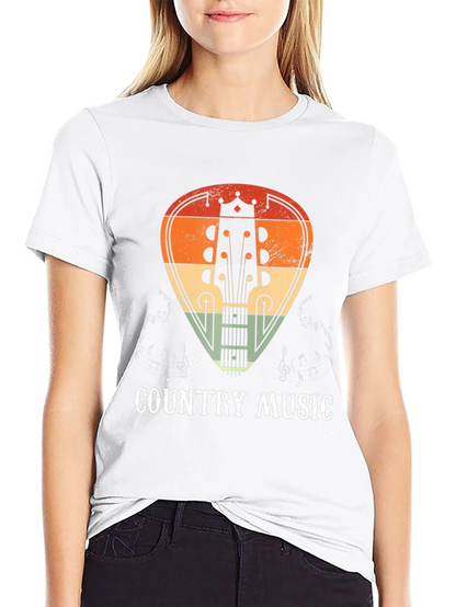 Country Music Guitar T-Shirt