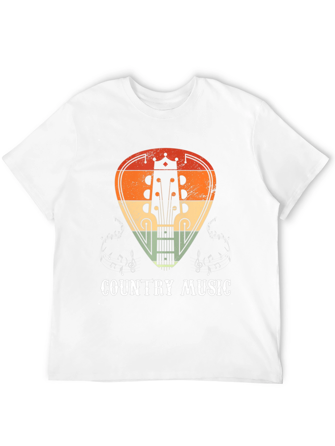 Country Music Guitar T-Shirt