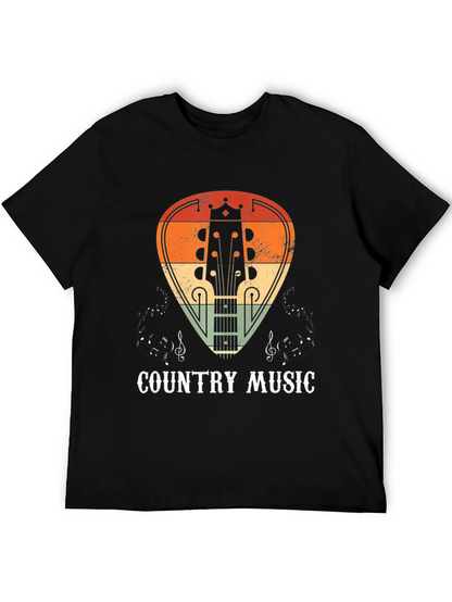 Country Music Guitar T-Shirt