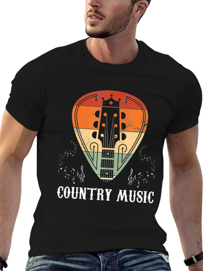Country Music Guitar T-Shirt