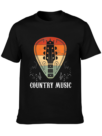 Country Music Guitar T-Shirt