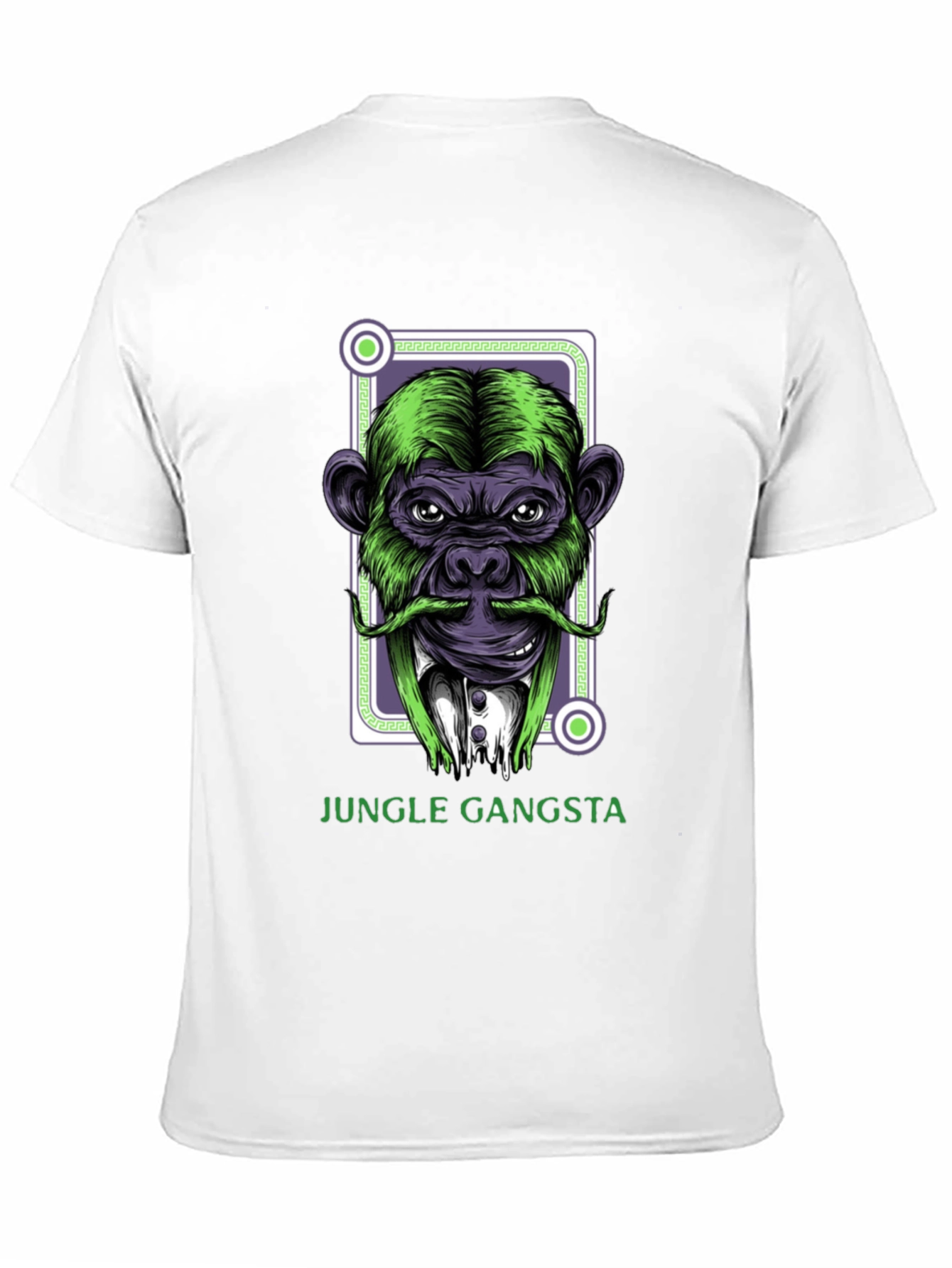 Jungle Gangsta Monkey Graphic T-Shirt