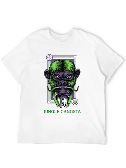 Jungle Gangsta Monkey Graphic T-Shirt