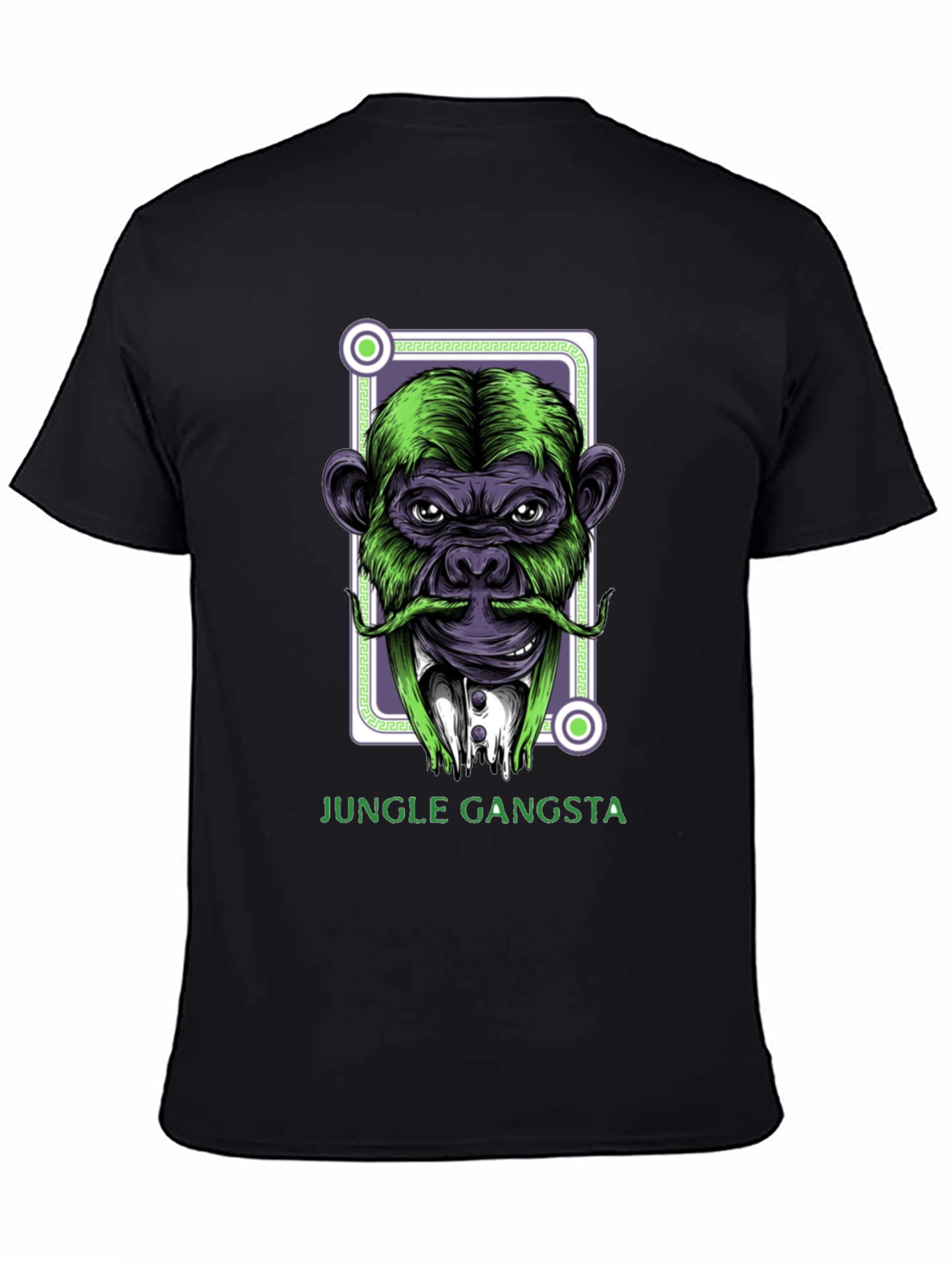Jungle Gangsta Monkey Graphic T-Shirt