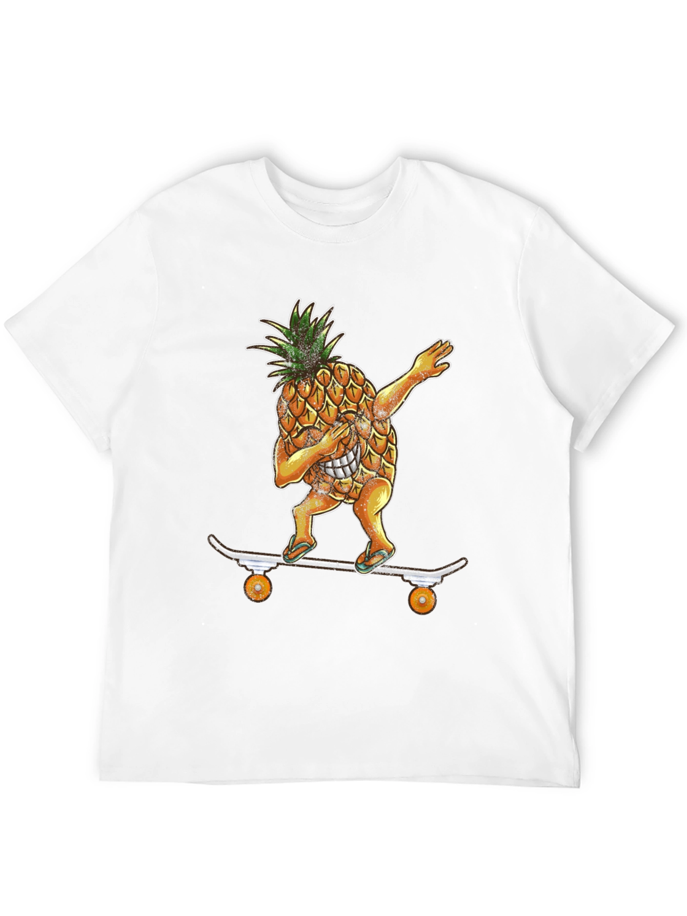 Dabbing Pineapple Skateboard T-Shirt - Cool & Unique!