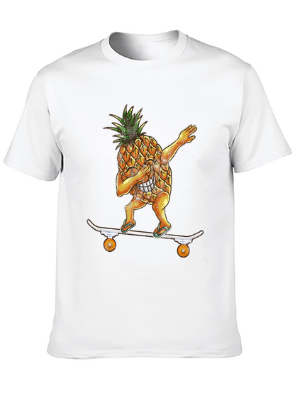 Dabbing Pineapple Skateboard T-Shirt - Cool & Unique!