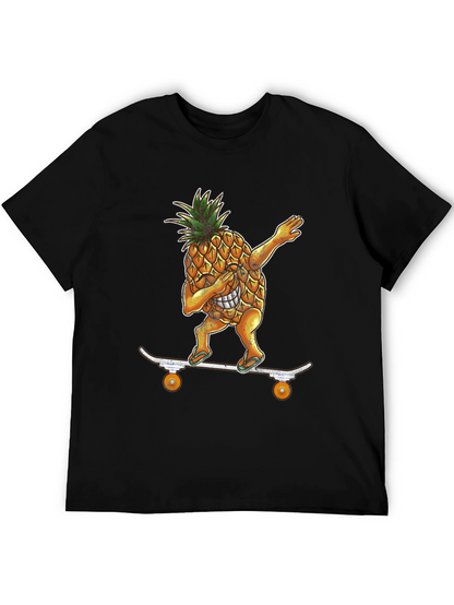 Dabbing Pineapple Skateboard T-Shirt - Cool & Unique!