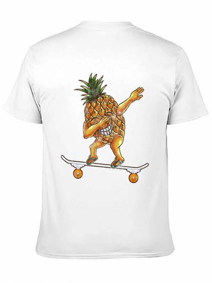 Dabbing Pineapple Skateboard T-Shirt - Cool & Unique!