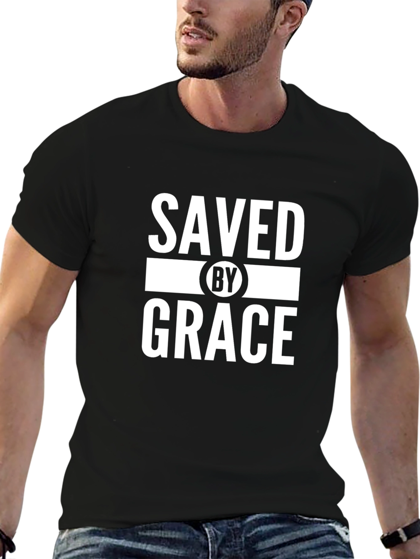 Saved By Grace Christian T-Shirt
