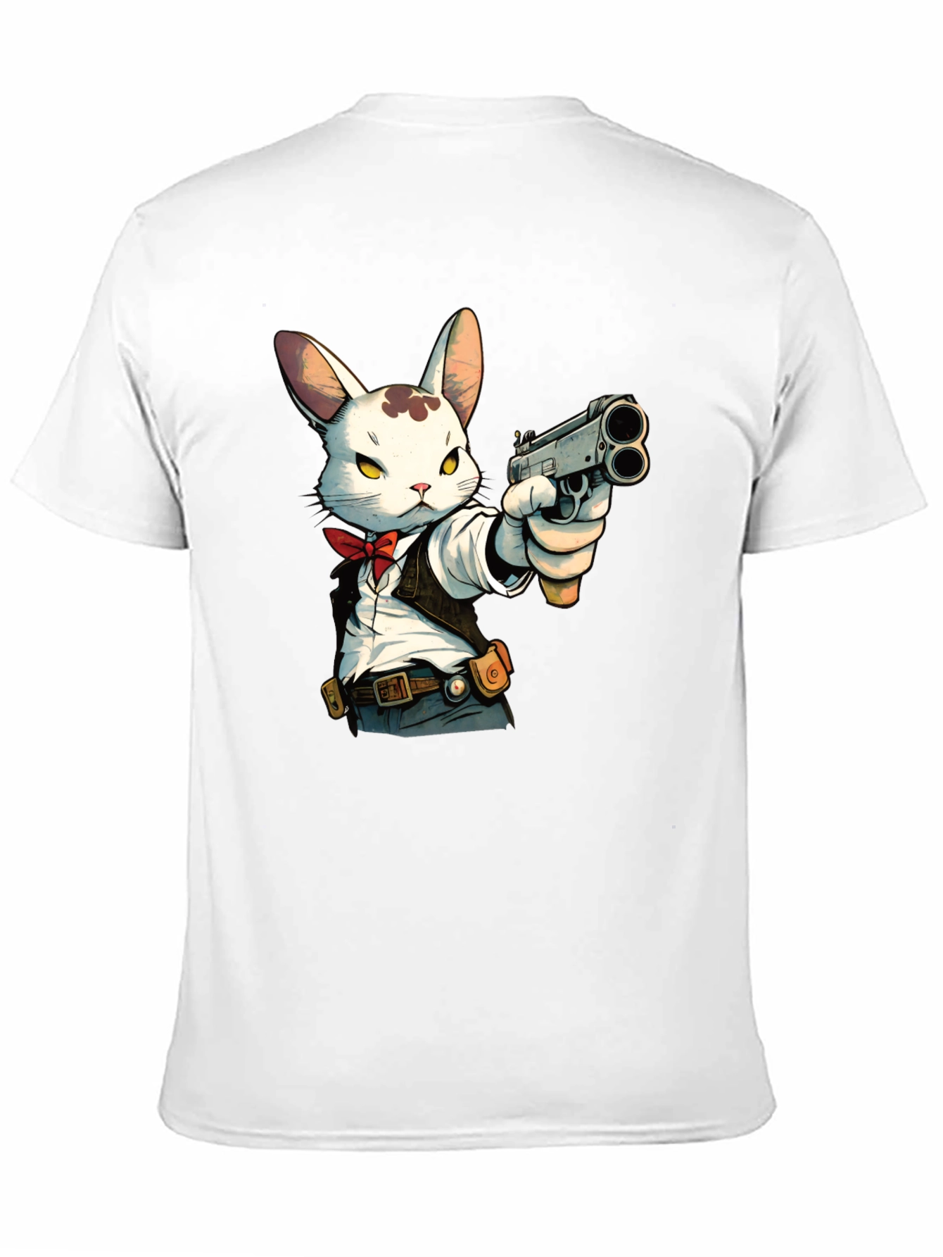 Rabbit Gangster Graphic T-Shirt