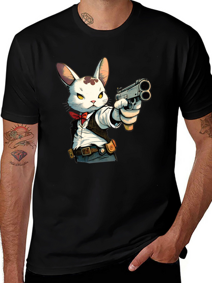 Rabbit Gangster Graphic T-Shirt